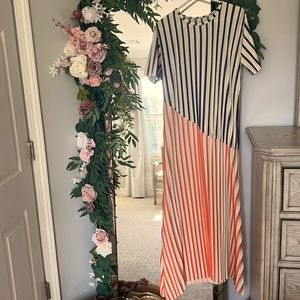 Zara striped dress